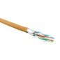 Кабель витая пара экранир. U/FTP кат.6 4 пары 23 AWG ОЖ solid кажд. пара в фольге LSZH нг(А)-HF -20град.C-+60град.C гарантия: 15