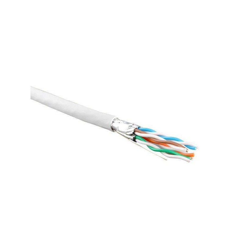 Кабель витая пара экранир. U/FTP кат.6 4 пары 23 AWG ОЖ solid кажд. пара в фольге LSZH нг(А)-HF -20град.C-+60град.C гарантия: 15