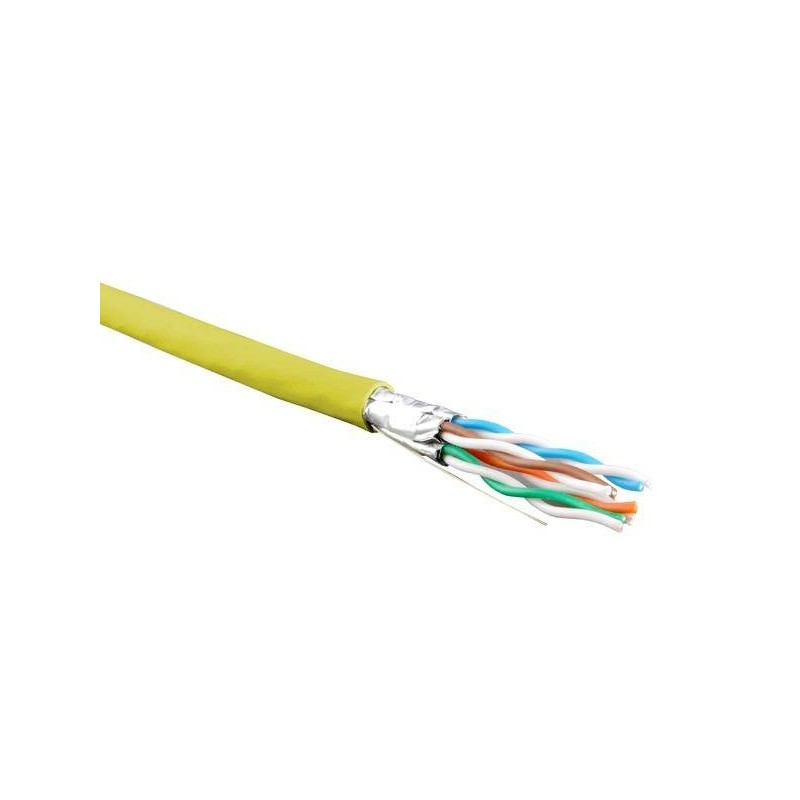 Кабель витая пара экранир. U/FTP кат.6 4 пары 23 AWG ОЖ solid кажд. пара в фольге LSZH нг(А)-HF -20град.C-+60град.C гарантия: 15