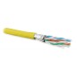 Кабель витая пара U/FTP кат.6A (10GBE) 4 пары 23 AWG ОЖ solid кажд. пара в экране без общего экрана нг(А)-HF -20град.C-+60град.C