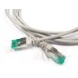 Патч-корд S/FTP PC-LPT-SFTP-RJ45-RJ45-C6A-1.5M-LSZH-GY экранированный кат. 6a (100% Fluke Component Tested 30AWG LSZH 1.5м сер. 