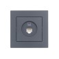 Розетка компьютерная 1-м СП Vesna механизм графит LEZARD 742-3488-139 Розетка компьютерная 1-м СП Vesna механизм графит LEZARD 742-3488-139