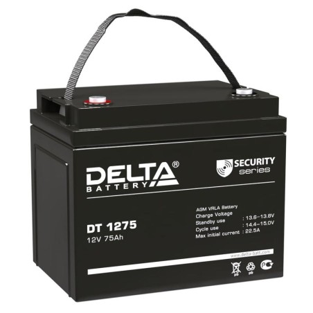 Аккумулятор ОПС 12В 75А.ч Delta DT 1275