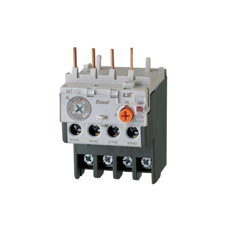 Реле защиты от перегрузки Metasol MT-12 5А 4~6 3K SCREW LS Electric 1323000900 Реле защиты от перегрузки Metasol MT-12 5А 4~6 3K SCREW LS Electric 1323000900