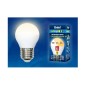 Лампа светодиодная LED-G45-6W/WW/E27/FR/MB PLM11WH Multibright 6Вт шар матовая 3000К тепл. бел. E27 100-50-10 (упак. картон) Uni
