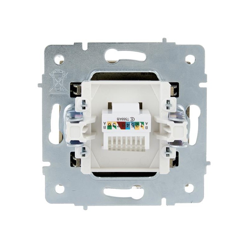 Розетка компьютерная VESNA зол. 140 LEZARD 742-3688-140