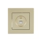 Розетка компьютерная 1-м СП Vesna механизм титан LEZARD 742-3788-139 Розетка компьютерная 1-м СП Vesna механизм титан LEZARD 742-3788-139