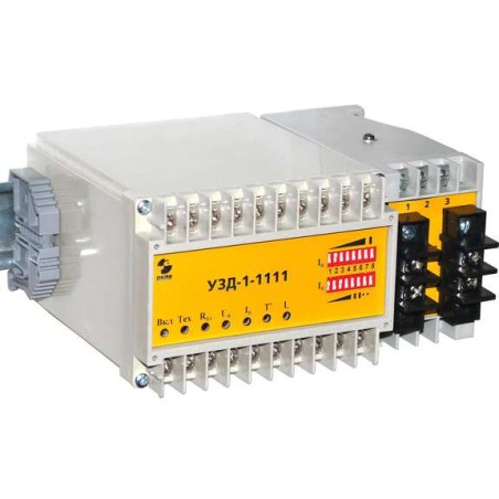 Устройство защиты электродвигателя УЗД-1-1111 380В 50Гц до 10А защита от перегрузок двигат. и недопустим. перекосов фаз Реле и А