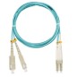 Патч-корд NMF-PC2M3C2-SCU-LCU-003 волоконно-оптический (шнур)перех. 50/125 (ОМ3) SC/UPC-LC/UPC двойн. LSZH нг(В)-HFLTx 3м NIKOMA