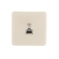 Розетка телефонная Viola RJ11 евро стандарт крем. LEZARD 751-0300-137 Розетка телефонная Viola RJ11 евро стандарт крем. LEZARD 751-0300-137