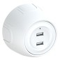 Розетка USB 2-м Rotondo с подсветкой бел. OneKeyElectro 7700896 Розетка USB 2-м Rotondo с подсветкой бел. OneKeyElectro 7700896
