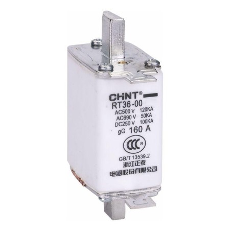 Вставка плавкая предохранителя RT36-1-250 габарит 1 80А (R) CHINT 521519