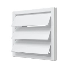 Выход стенной КФ фланец d100 жалюзи 150x150 ASA ERA 1515К10Ф