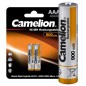 Аккумулятор AAA/R03 900мА.ч NI-MN BP-2 металлик (блист.2шт) Camelion 5223