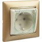 Розетка 1-м СП Valena 16А IP44 2P+E защ. шторки с крышкой немецк. стандарт механизм сл. кость Leg 774120 Розетка 1-м СП Valena 16А IP44 2P+E защ. шторки с крышкой немецк. стандарт механизм сл. кость Leg 774120
