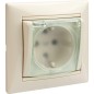 Розетка 1-м СП Valena 16А IP44 2P+E защ. шторки с крышкой немецк. стандарт механизм сл. кость Leg 774120 Розетка 1-м СП Valena 16А IP44 2P+E защ. шторки с крышкой немецк. стандарт механизм сл. кость Leg 774120