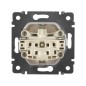 Розетка 1-м СП Valena 16А IP44 2P+E защ. шторки с крышкой немецк. стандарт механизм сл. кость Leg 774120 Розетка 1-м СП Valena 16А IP44 2P+E защ. шторки с крышкой немецк. стандарт механизм сл. кость Leg 774120