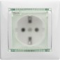 Розетка 1-м СП Valena 16А IP44 2P+E с заземл. защ. шторки с крышкой немецк. стандарт механизм бел. Leg 774220 Розетка 1-м СП Valena 16А IP44 2P+E с заземл. защ. шторки с крышкой немецк. стандарт механизм бел. Leg 774220