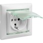 Розетка 1-м СП Valena 16А IP44 2P+E с заземл. защ. шторки с крышкой немецк. стандарт механизм бел. Leg 774220 Розетка 1-м СП Valena 16А IP44 2P+E с заземл. защ. шторки с крышкой немецк. стандарт механизм бел. Leg 774220
