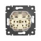 Розетка 1-м СП Valena 16А IP44 2P+E с заземл. защ. шторки с крышкой немецк. стандарт механизм бел. Leg 774220 Розетка 1-м СП Valena 16А IP44 2P+E с заземл. защ. шторки с крышкой немецк. стандарт механизм бел. Leg 774220