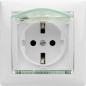 Розетка 1-м СП Valena 16А IP44 2P+E с заземл. защ. шторки с крышкой немецк. стандарт механизм бел. Leg 774220 Розетка 1-м СП Valena 16А IP44 2P+E с заземл. защ. шторки с крышкой немецк. стандарт механизм бел. Leg 774220