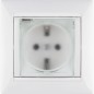Розетка 1-м СП Valena 16А IP44 2P+E с заземл. защ. шторки с крышкой немецк. стандарт механизм бел. Leg 774220 Розетка 1-м СП Valena 16А IP44 2P+E с заземл. защ. шторки с крышкой немецк. стандарт механизм бел. Leg 774220