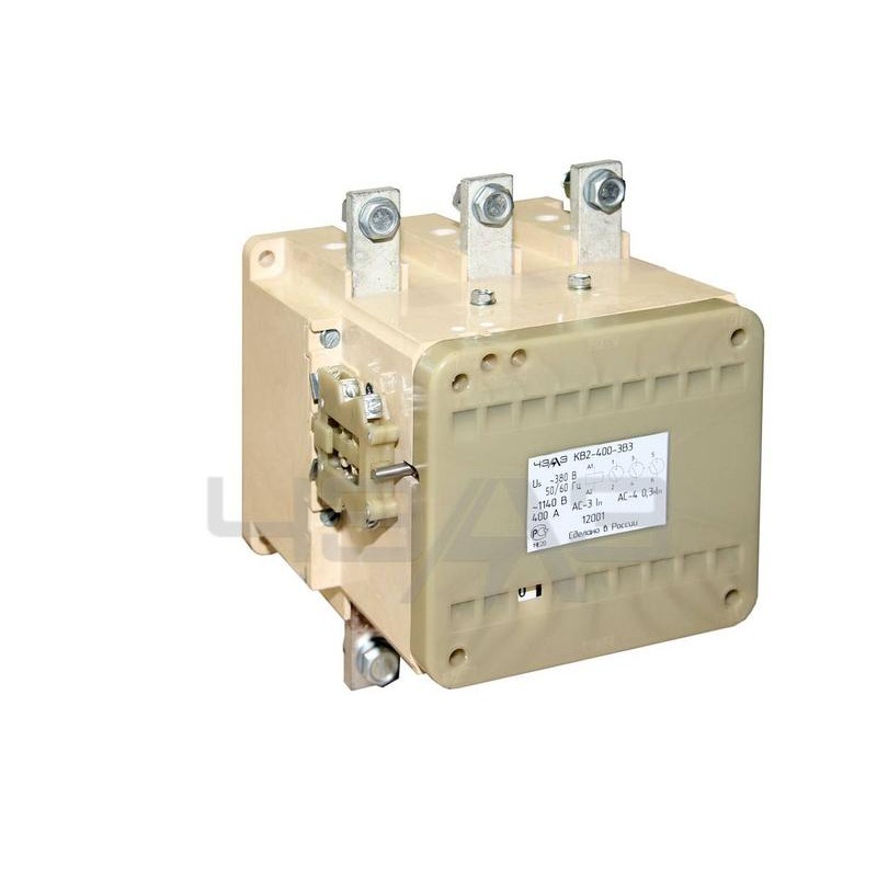 Контактор вакуумный КВ-2-400-3-Д В3 400А кат. 220В AC/DC 4НО+4НЗ ЧЭАЗ A8119-T50254266 Контактор вакуумный КВ-2-400-3-Д В3 400А кат. 220В AC/DC 4НО+4НЗ ЧЭАЗ A8119-T50254266