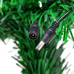 Ель новогодняя с шишками 150см LED тепл. бел. 25Вт IP20 фибро-оптика Neon-Night 533-216