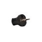 Вилка Accessories 1ф черн. LEZARD 715-0101-601B