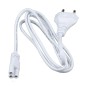Провод для подключения светильника UCX-LT2/E01-120 WHITE 1 STICKER к сети 220В 120см бел. Uniel UL-00004530