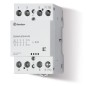 Контактор модульный 2NO + 2NC 63А AgSnO2 230В AC/DC 53.5мм IP20 опции: мех. индикатор FINDER 226402304610