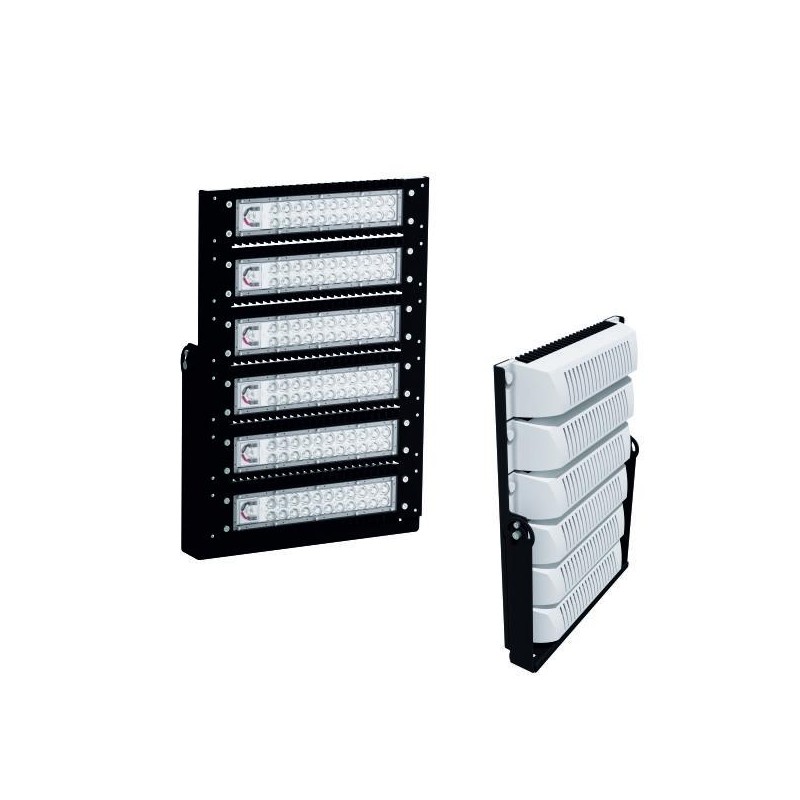 Светильник светодиодный LAD LED R500-6-60-6-400L 400Вт 5000К IP67 54807лм 100-305В КСС типа "Г" крепление на лире бел. LADesign Светильник светодиодный LAD LED R500-6-60-6-400L 400Вт 5000К IP67 54807лм 100-305В КСС типа "Г" крепление на лире бел. LADesign