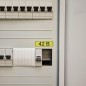 Наклейка знак электробезопасности "42В" 15х50мм Rexant 55-0003