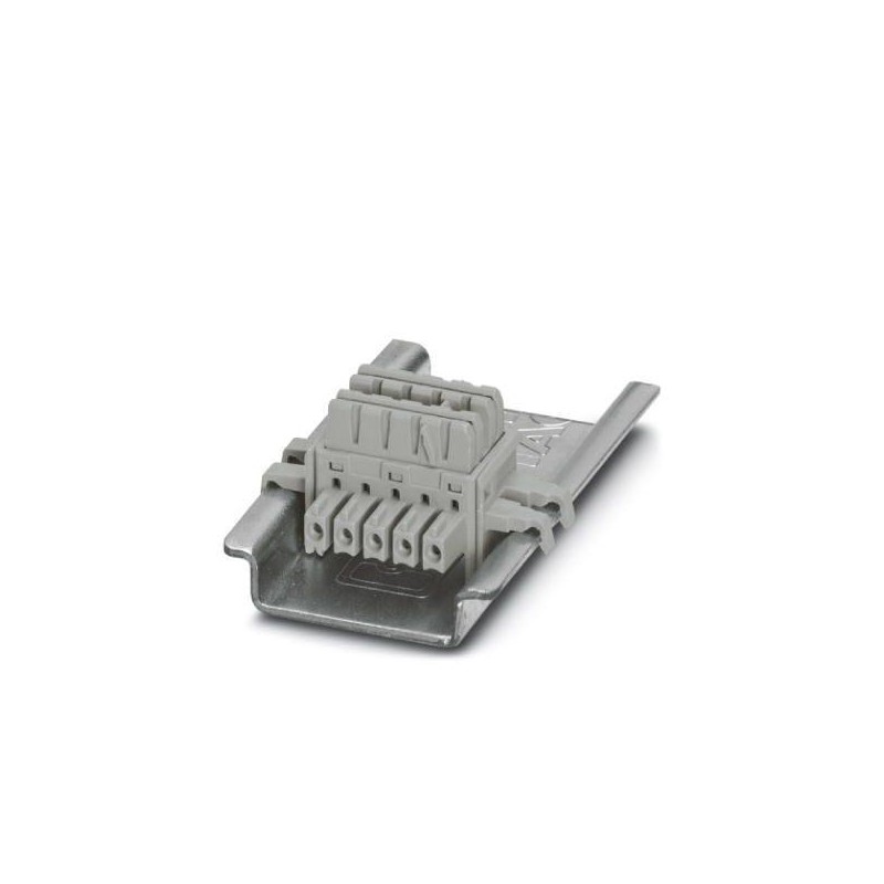 Соединитель шинный на DIN-рейку ME 6.2 TBUS-2 1.5/5-ST-3.81 GY Phoenix Contact 2695439 Соединитель шинный на DIN-рейку ME 6.2 TBUS-2 1.5/5-ST-3.81 GY Phoenix Contact 2695439