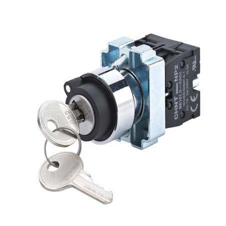 Переключатель NP2-BG34 3 положения фиксацией 2НЗ IP40 (R) CHINT 575998