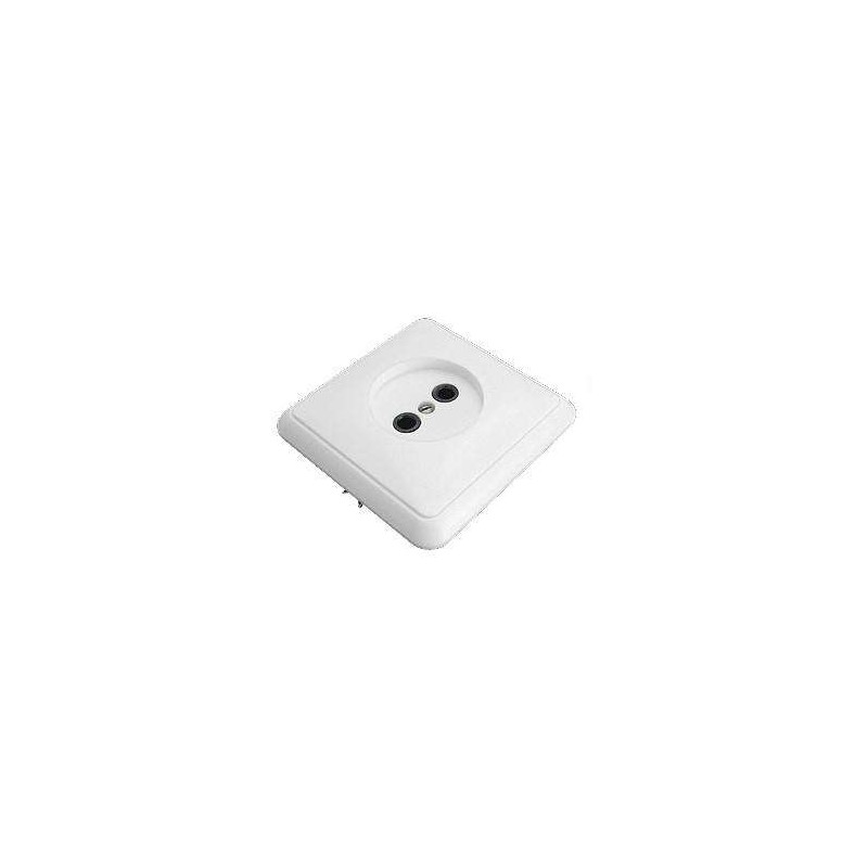 Розетка 1-м СП 16А IP20 без заземл. бел. БЕЛТИЗ РС16-006