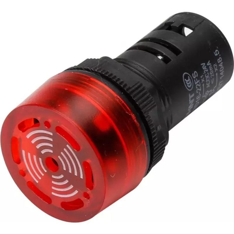 Сигнализатор звуковой ND16-22LC d22мм LED AC380В красн. (R) CHINT 593472 Сигнализатор звуковой ND16-22LC d22мм LED AC380В красн. (R) CHINT 593472