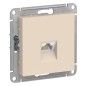 Розетка компьютерная AtlasDesign RJ45 кат.6A механизм беж. SE ATN000286 Розетка компьютерная AtlasDesign RJ45 кат.6A механизм беж. SE ATN000286