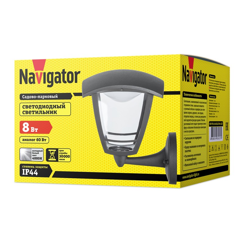 Светильник 61 617 NOF-P01-8-4K-BL-IP44-LED Navigator 61617 Светильник 61 617 NOF-P01-8-4K-BL-IP44-LED Navigator 61617