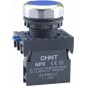 Кнопка управления NP8-01BN/6 без подсветки самовозв. 1НЗ IP65 (R) син. CHINT 667866 Кнопка управления NP8-01BN/6 без подсветки самовозв. 1НЗ IP65 (R) син. CHINT 667866