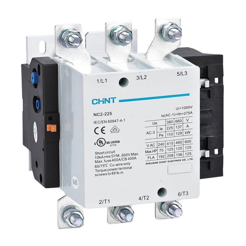 Контактор NC2-225 225А кат. 220-240В AC AC-3 (R) CHINT 671400 Контактор NC2-225 225А кат. 220-240В AC AC-3 (R) CHINT 671400