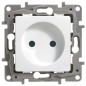 Розетка 1-м СП Etika 16А IP31 250В 2P без заземл. защ. шторки немецк. стандарт винтов. клеммы механизм бел. Leg 672234 Розетка 1-м СП Etika 16А IP31 250В 2P без заземл. защ. шторки немецк. стандарт винтов. клеммы механизм бел. Leg 672234