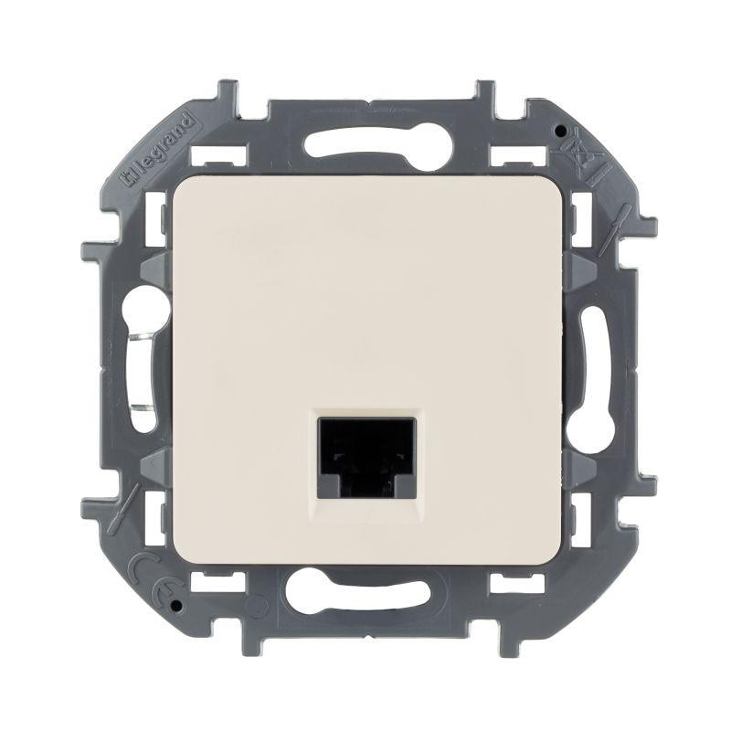 Розетка компьютерная Inspiria RJ45 кат.5E UTP сл. кость Leg 673826 Розетка компьютерная Inspiria RJ45 кат.5E UTP сл. кость Leg 673826