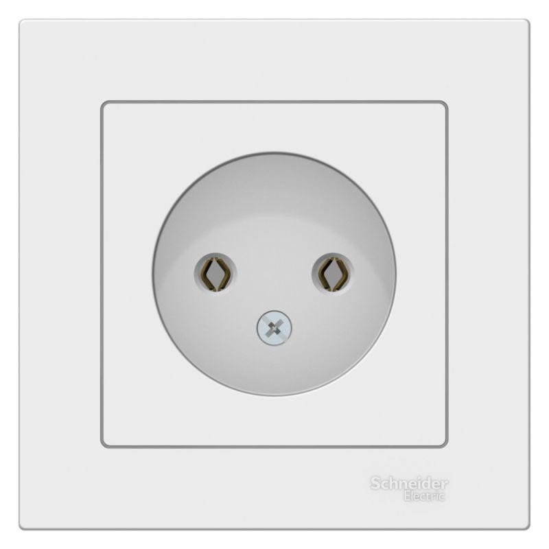 Розетка AtlasDesign без заземл. 16А в сборе лотос SE ATN001340 Розетка AtlasDesign без заземл. 16А в сборе лотос SE ATN001340