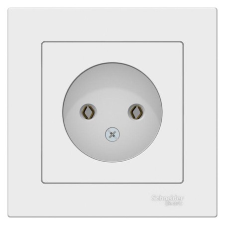 Розетка AtlasDesign без заземл. 16А в сборе лотос SE ATN001340