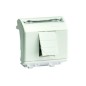 Розетка компьютерная СП 2мод. Brava RJ45 кат.5E экранир. сл. кость DKC 75450S