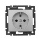 Розетка 1-м СП Valena 16А IP21 230/250В 2P+E с заземл. защ. шторки на винтах механизм алюм. Leg 770121 Розетка 1-м СП Valena 16А IP21 230/250В 2P+E с заземл. защ. шторки на винтах механизм алюм. Leg 770121