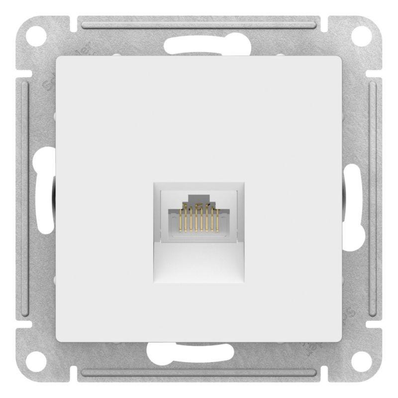 Розетка компьютерная AtlasDesign RJ45 кат.5E механизм лотос SE ATN001383 Розетка компьютерная AtlasDesign RJ45 кат.5E механизм лотос SE ATN001383