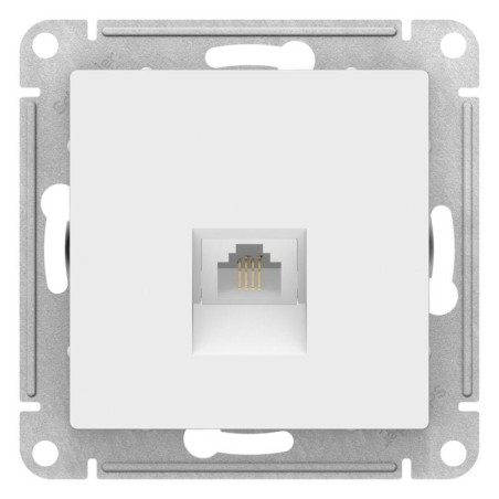 Розетка телефонная AtlasDesign RJ11 механизм лотос SE ATN001381