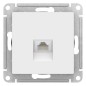 Розетка телефонная AtlasDesign RJ11 механизм лотос SE ATN001381
